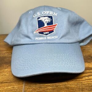 USGA US Open 2019 Pebble Beach Blue SnapBack Hat Cap Adjustable‎